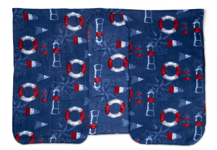 Lord Nelson Victory Fleeceponcho Kuling, Marin, 120x160 cm