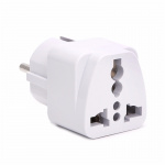 Reseadapter, UK till Sverige (EU), Vit