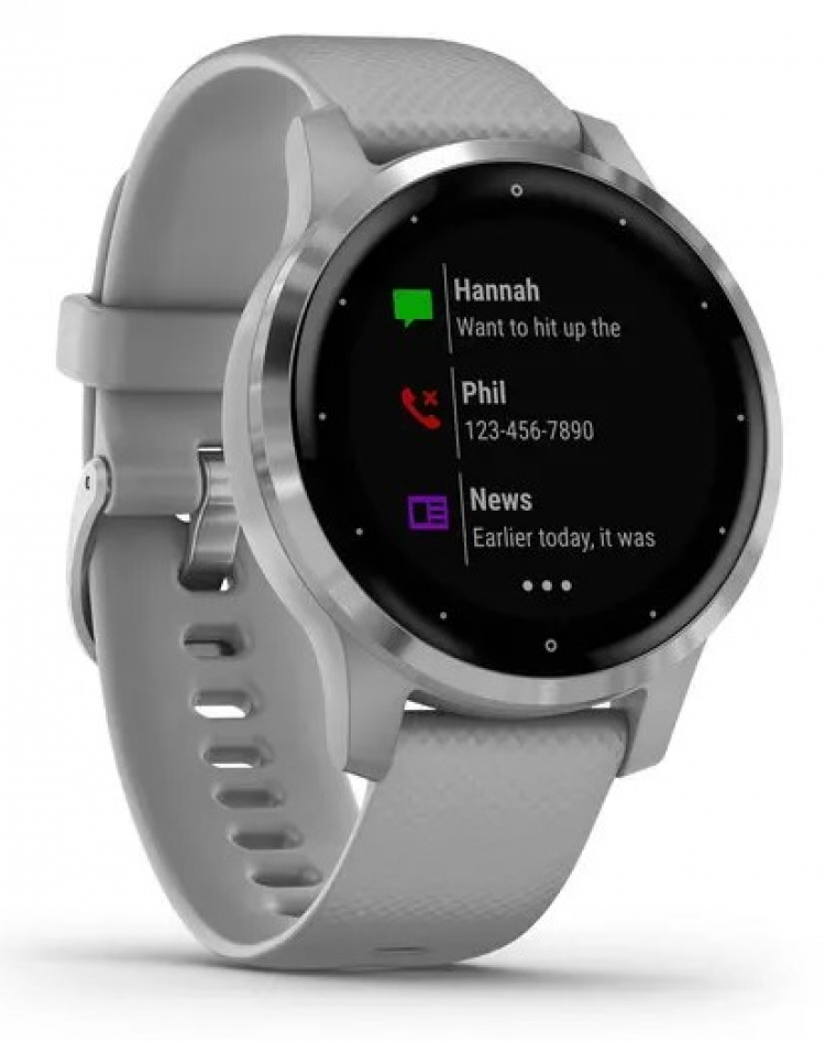 Garmin Vivoactive 4s, Pudergrå
