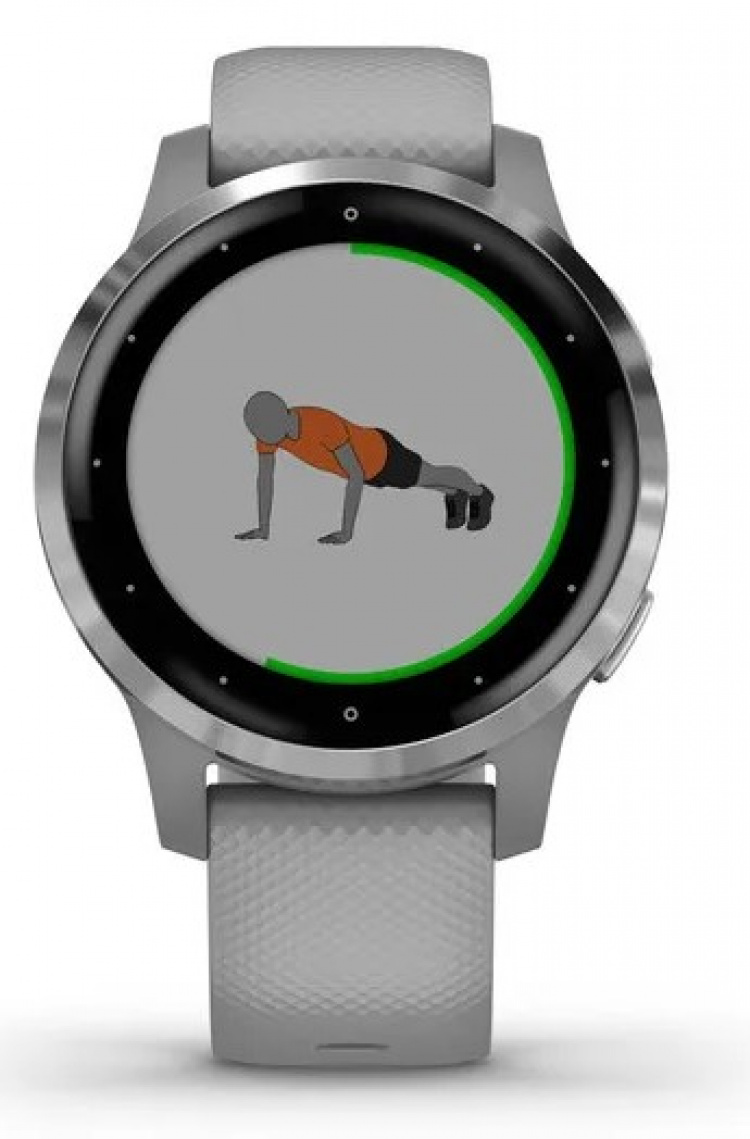 Garmin Vivoactive 4s, Pudergrå