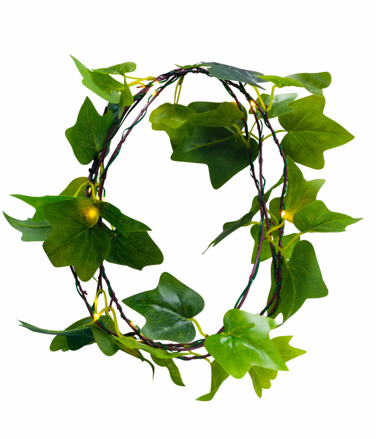 5-pack GadgetMonster Ljusslinga med gröna blad 5-pack GadgetMonster Ljusslinga med gröna blad