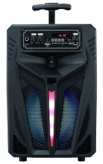 United SPK2211 Party Trolley Bluetooth-högtalare med LED-ljus - Fyndvara