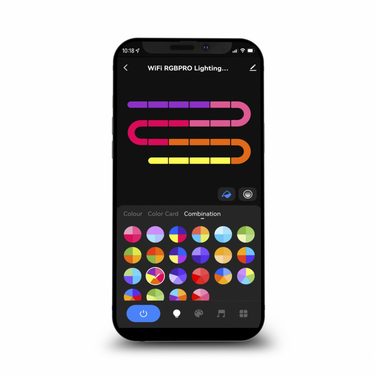 United SLS2218 Smart LED Light Bar Set med WiFi + Appkontroll