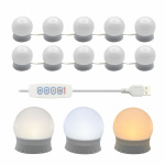 United LMM2310 10 st LED-lampor till att göra sin egen sminkspegel