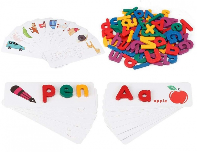 Stavningsspel för barn - Lär dig engelska 