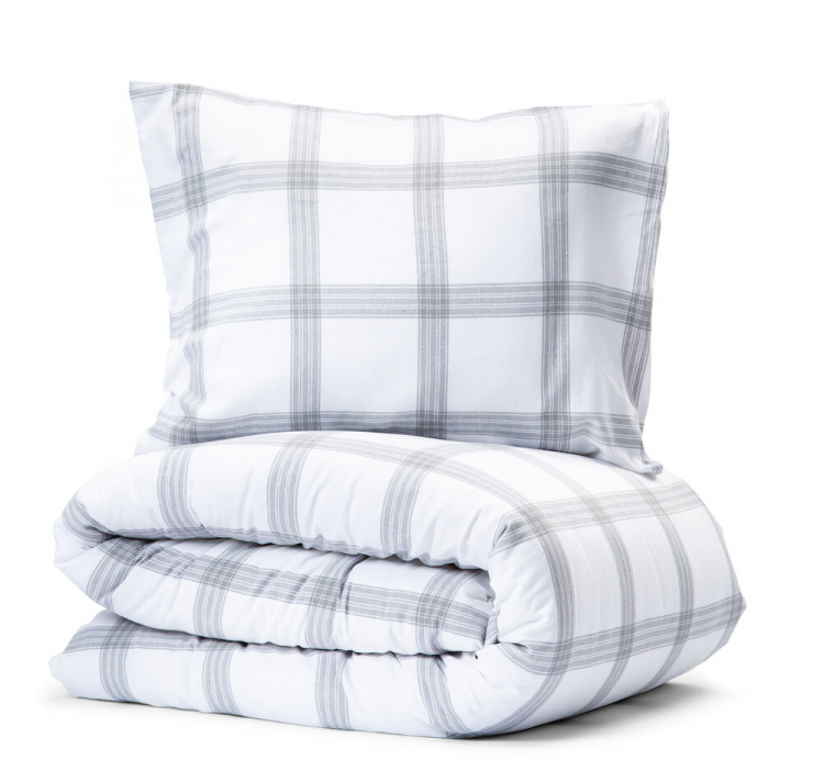 Lord Nelson Ringstad Garnfärgad Bäddset, Vit