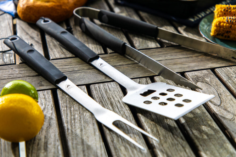 Orrefors Hunting Grillverktyg 3 delar, Svart