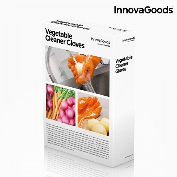 InnovaGoods Rengöringshandskar för Grönsaker InnovaGoods Rengöringshandskar för Grönsaker