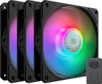 Cooler Master SickleFlow LED Chassifläkt, 120 ARGB, 3-pack