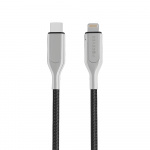 Forever Core - USB-C/Lightning (3A) MFI Svart, 1,5m