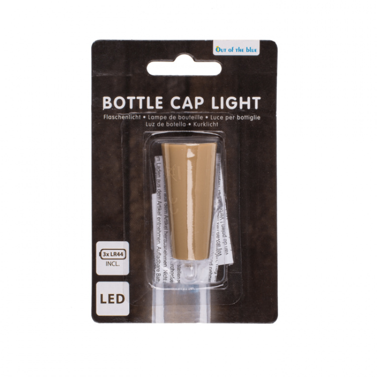 Kork med LED-lampa