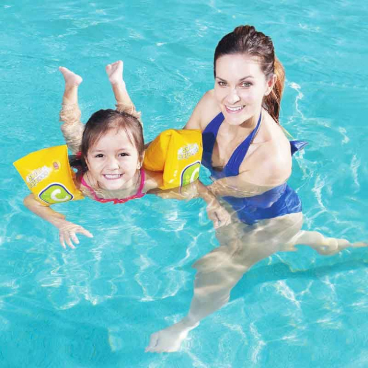 Bestway Swim Safe armpuffar, Step C