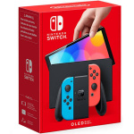 Nintendo Switch OLED - Röd/Blå