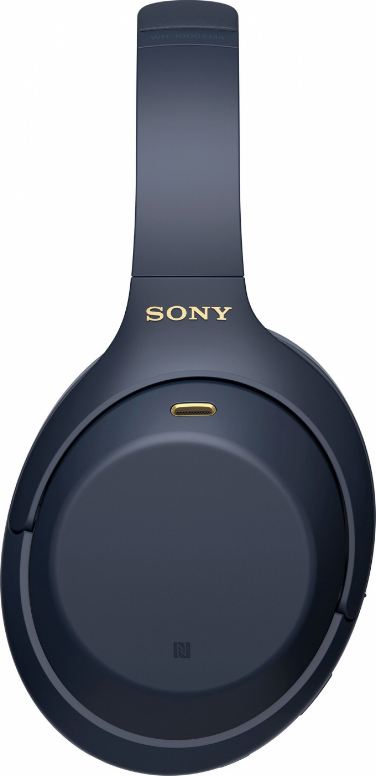 Sony wireless around-ear hörlurar WH-1000XM4, Blå Sony wireless around-ear hörlurar WH-1000XM4, Blå