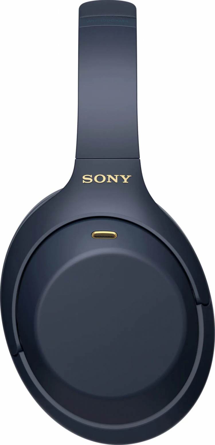 Sony wireless around-ear hörlurar WH-1000XM4, Blå Sony wireless around-ear hörlurar WH-1000XM4, Blå