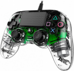 Nacon Wired illuminated Compact kontroll, Grön LED (PS4/PC) Nacon Wired illuminated Compact kontroll, Grön LED (PS4/PC)