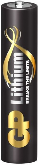 GP AAA Litium batteri 1.5V, 24LF-2U4, 4-pack  GP AAA Litium batteri 1.5V, 24LF-2U4, 4-pack