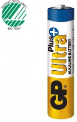 GP Ultra Plus Alkaline AAA batteri, 24AUP/LR03, 4-pack