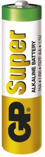 GP Super Alkaline AA batteri, 15A/LR6, 12-pack