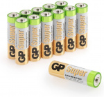 GP Super Alkaline AA batteri, 15A/LR6, 12-pack