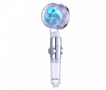 Herzberg Turbo Duschhuvud, Blå