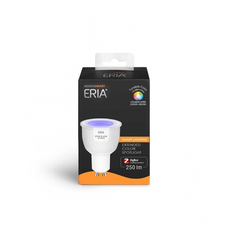 ADUROSMART Lampa GU10 RGB Spot Dimbar Zigbee ADUROSMART Lampa GU10 RGB Spot Dimbar Zigbee