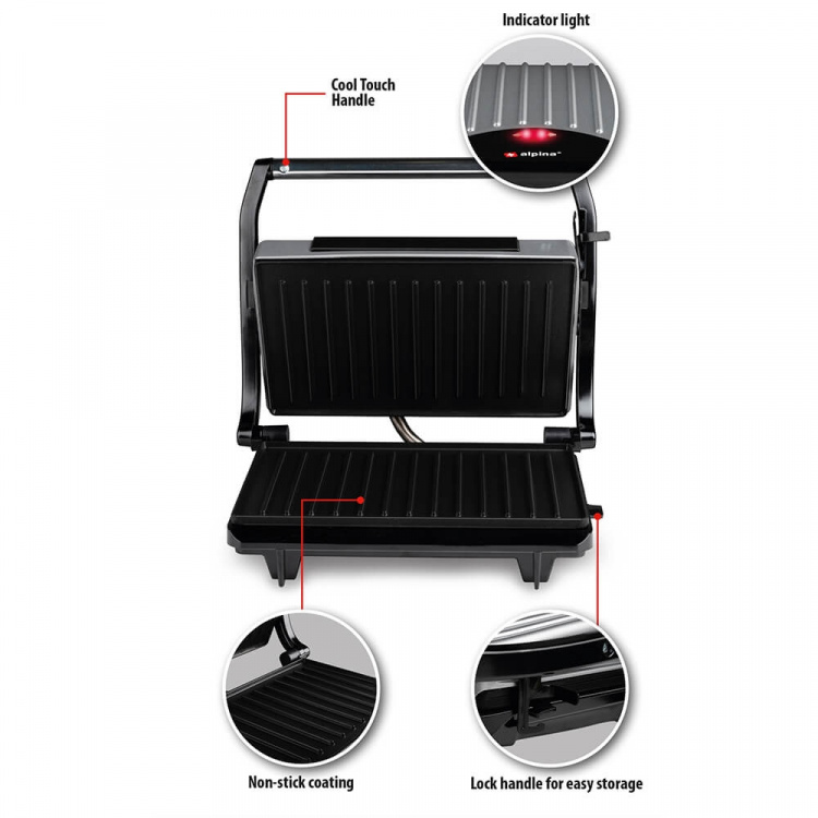 Alpina Paninigrill 700W