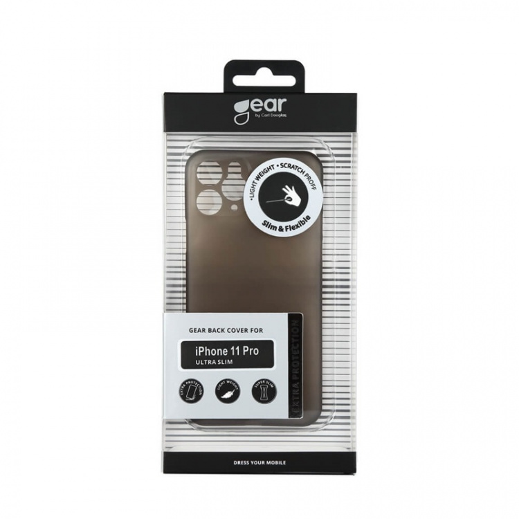 Gear Mobilskal Ultraslim Svart - iPhone 11 Pro Gear Mobilskal Ultraslim Svart - iPhone 11 Pro