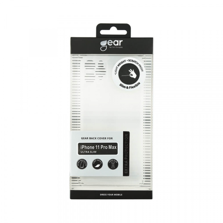 Gear Mobilskal Ultraslim Vit - iPhone 11 Pro Max Gear Mobilskal Ultraslim Vit - iPhone 11 Pro Max