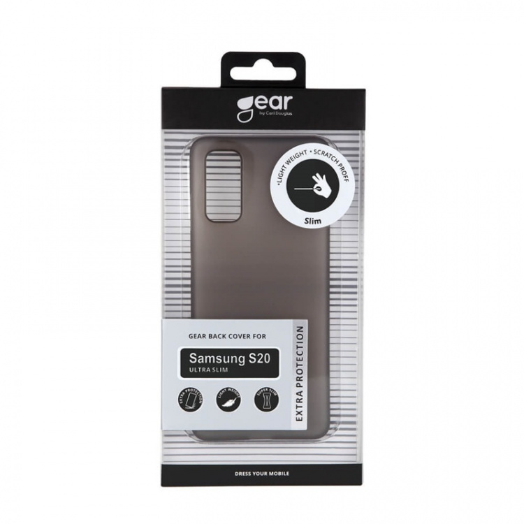 Gear Mobilskal Ultraslim Svart - Samsung S20 Gear Mobilskal Ultraslim Svart - Samsung S20