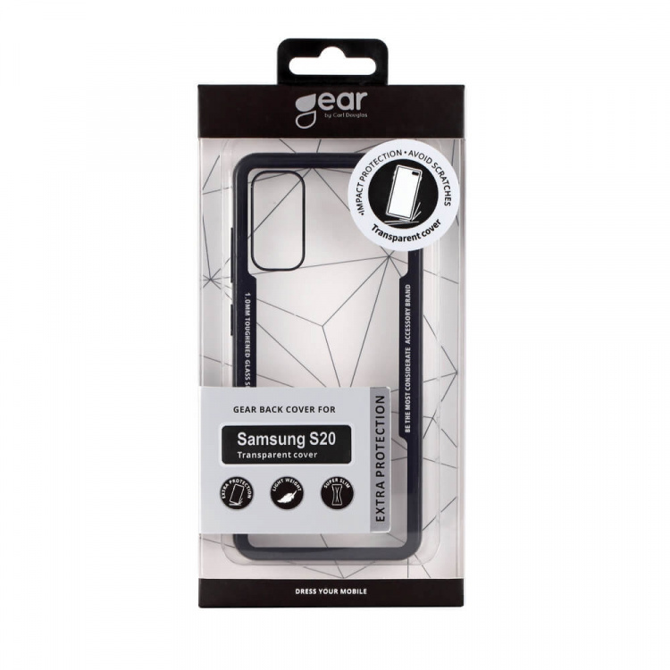 Gear Mobilskal Härdat Glas - Samsung S20 Gear Mobilskal Härdat Glas - Samsung S20