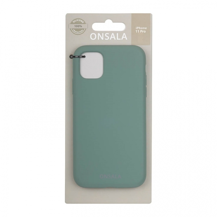 Onsala Mobilskal Silikon Pine Green - iPhone 11 Pro Onsala Mobilskal Silikon Pine Green - iPhone 11 Pro