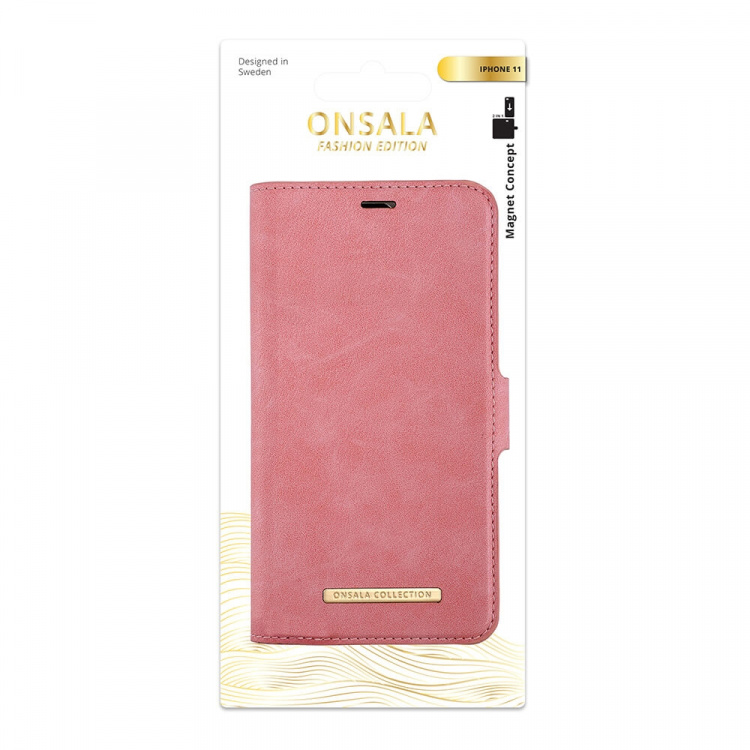 Onsala Mobilfodral Dusty Pink - iPhone 11