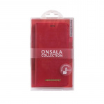 Onsala Mobilfodral Saffiano Red - iPhone 11 Pro Max