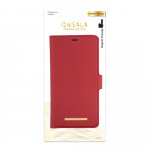 Onsala Mobilfodral Saffiano Red - iPhone 11 Pro Max