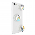 PopSockets White Marble Glam Avtagbara MINI Grip 3pack