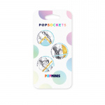 PopSockets White Marble Glam Avtagbara MINI Grip 3pack