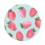 PopSockets Strawberry Rain Avtagbart Grip med Ställfunktion