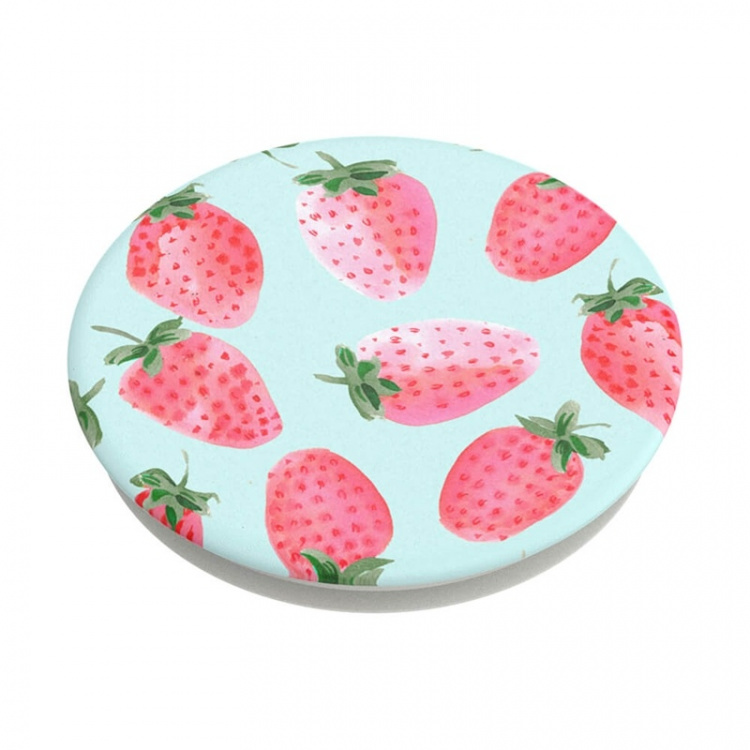 PopSockets Strawberry Rain Avtagbart Grip med Ställfunktion