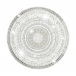 Popsockets Clear Glitter Silver Avtagbart Grip Med Ställfunktion