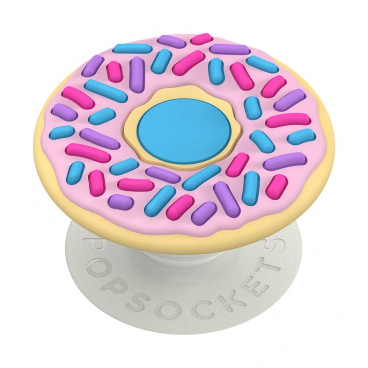 PopSockets PopOuts D\'ohnut Avtagbart Grip med Ställfunktion Premium