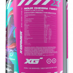 X-GAMER X-Tubz Sour Cherry Twist 600g X-GAMER X-Tubz Sour Cherry Twist 600g