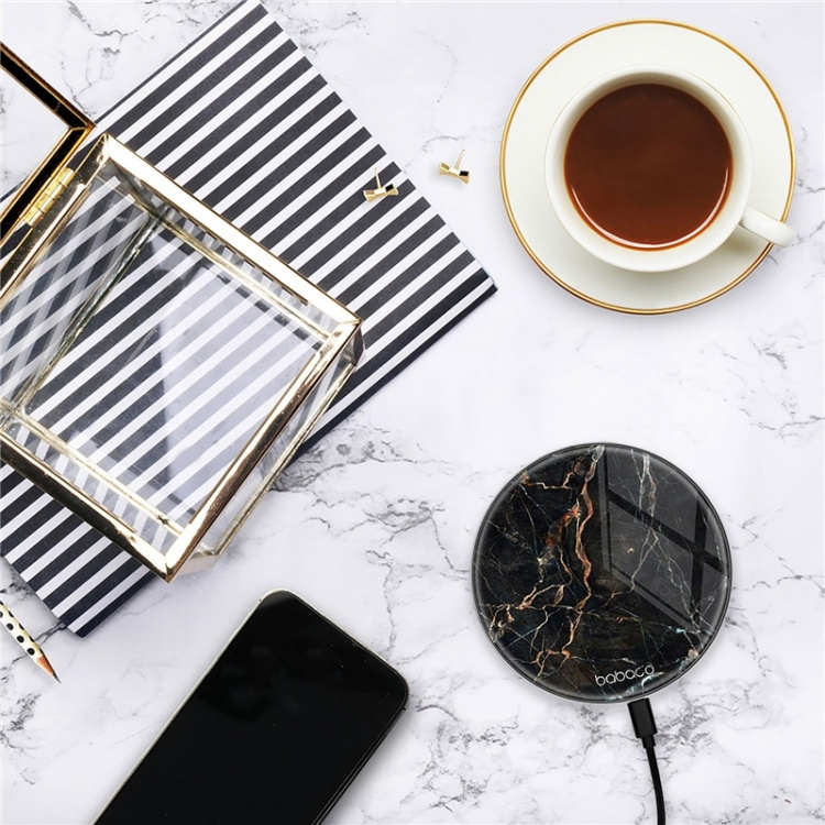 Babaco Trådlös laddare 10W Premiumgla