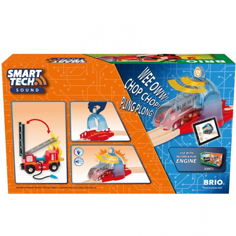 BRIO 33976 Rescue Action Tunnel Kit Smart Tech So
