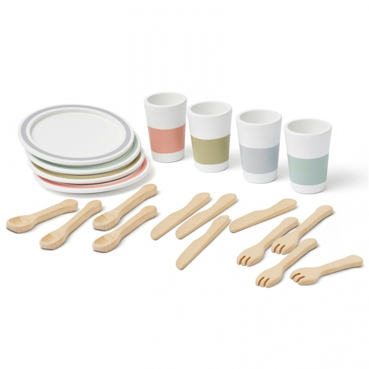 Kids Concept Matservis 4 set Bistro