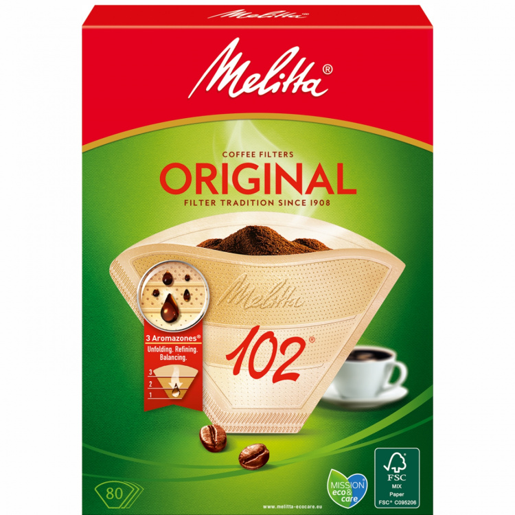 Melitta Kaffefilter 102 80pack (Obs 9st DFP) Melitta Kaffefilter 102 80pack (Obs 9st DFP)