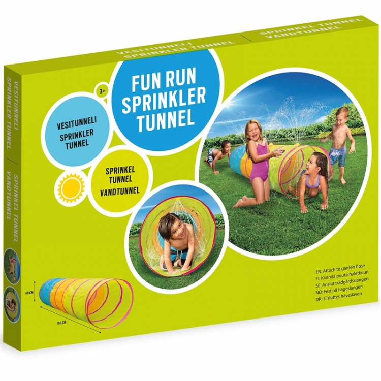 Spring Summer Fun Run Sprinkler Tunnel