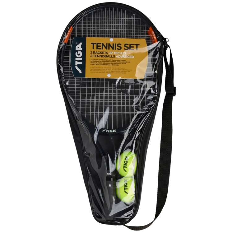 Stiga TEN Tennis Set Tech 21 Grey