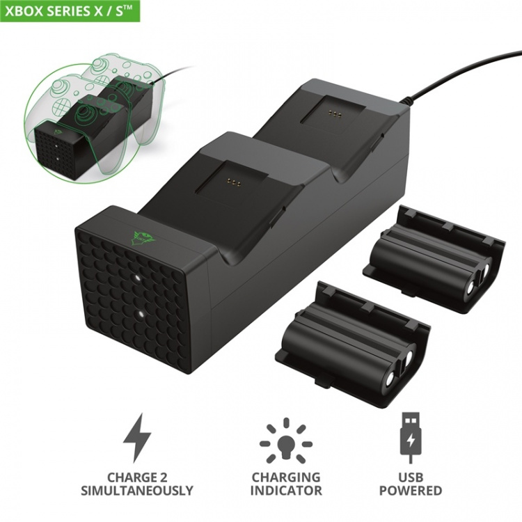 Trust GXT 250 Duo Charging Dock Xbox Series X/S