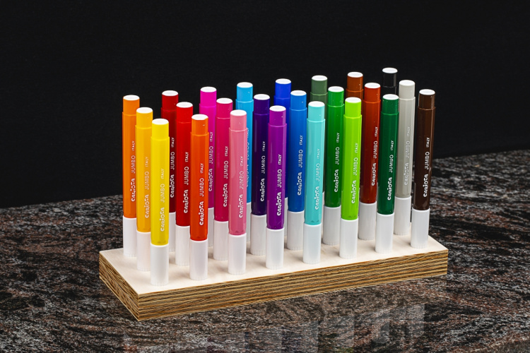 Tuschpennor 24st i träkloss Tuschpennor 24st i träkloss